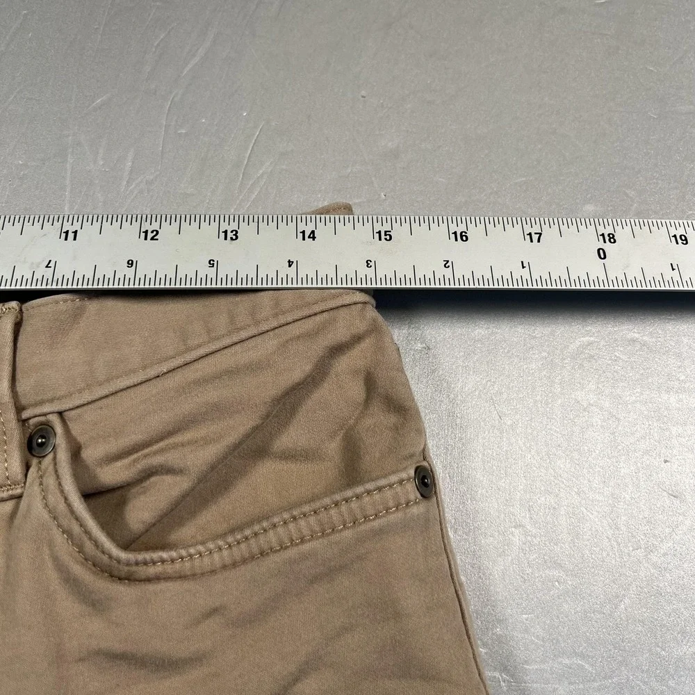 Banana Republic Jeans‎ Mens 29x30 Khaki Twill Traveler Athletic Tapered Stretch
